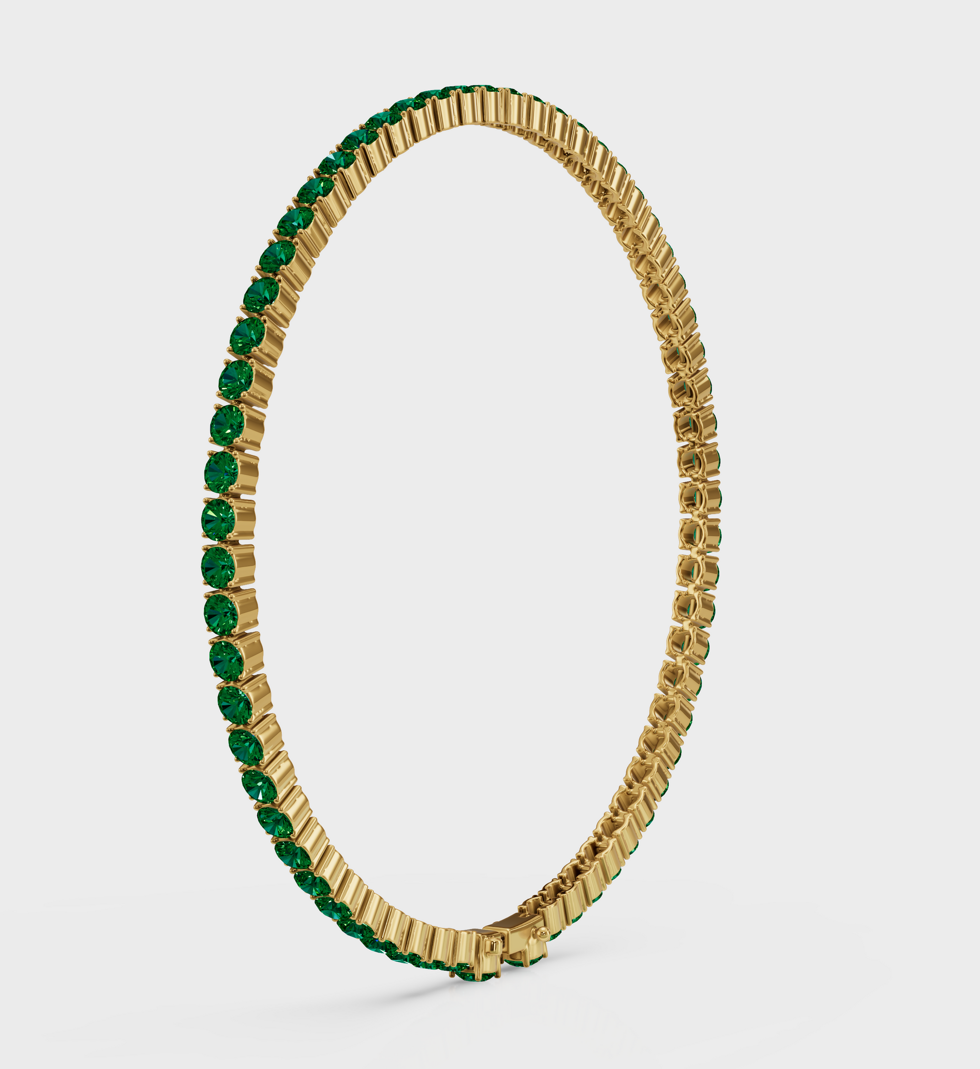 Emerald Tennis Bracelet