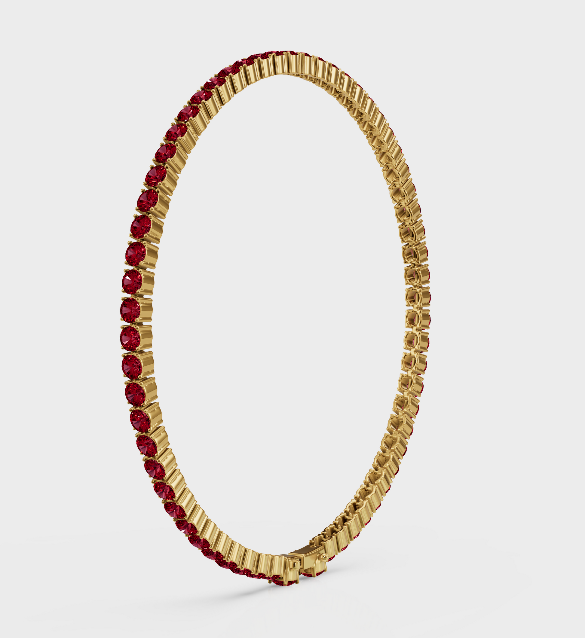 Ruby Tennis Bracelet