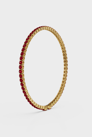 Ruby Tennis Bracelet