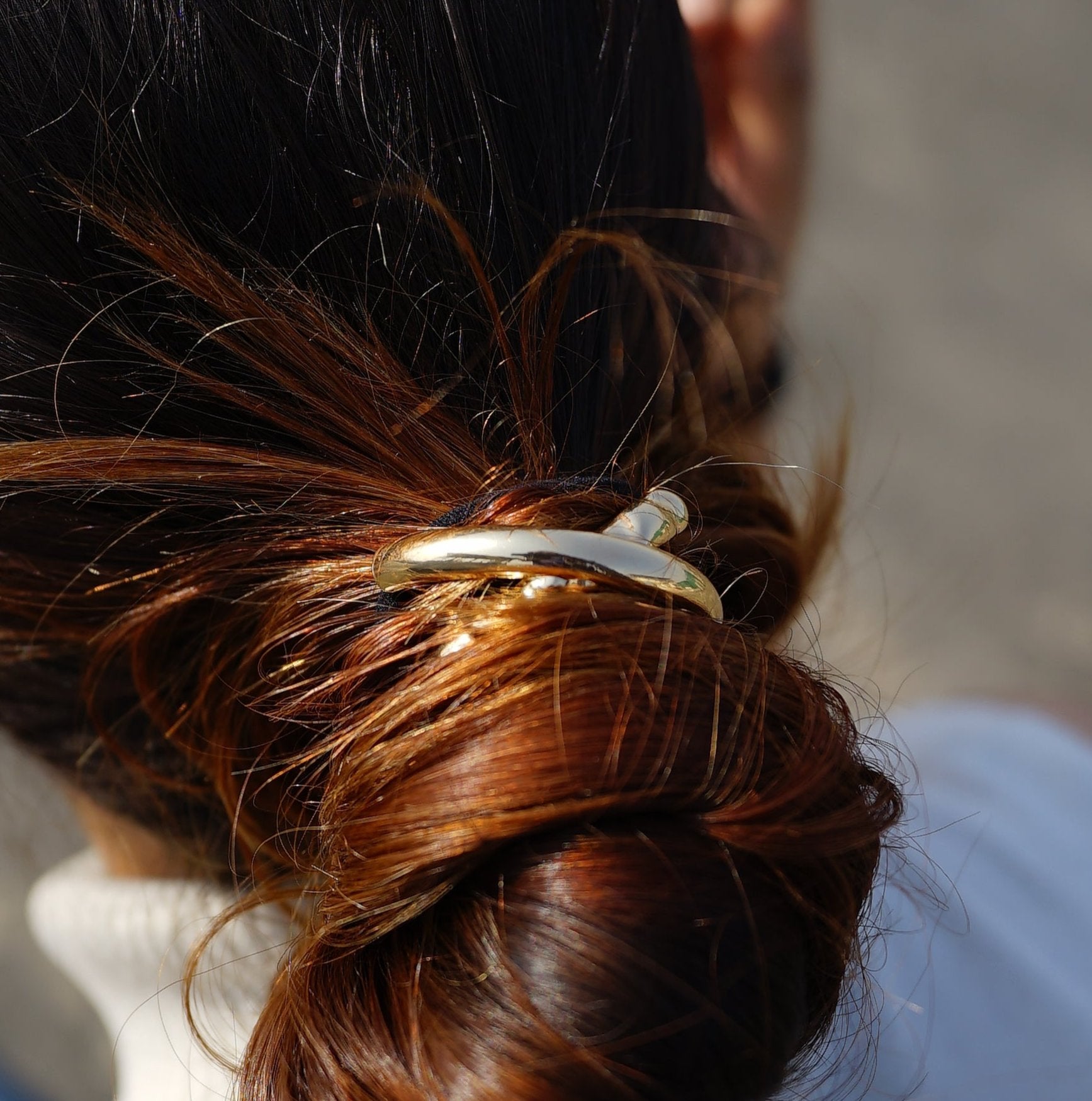 Crossed Pony Cuff