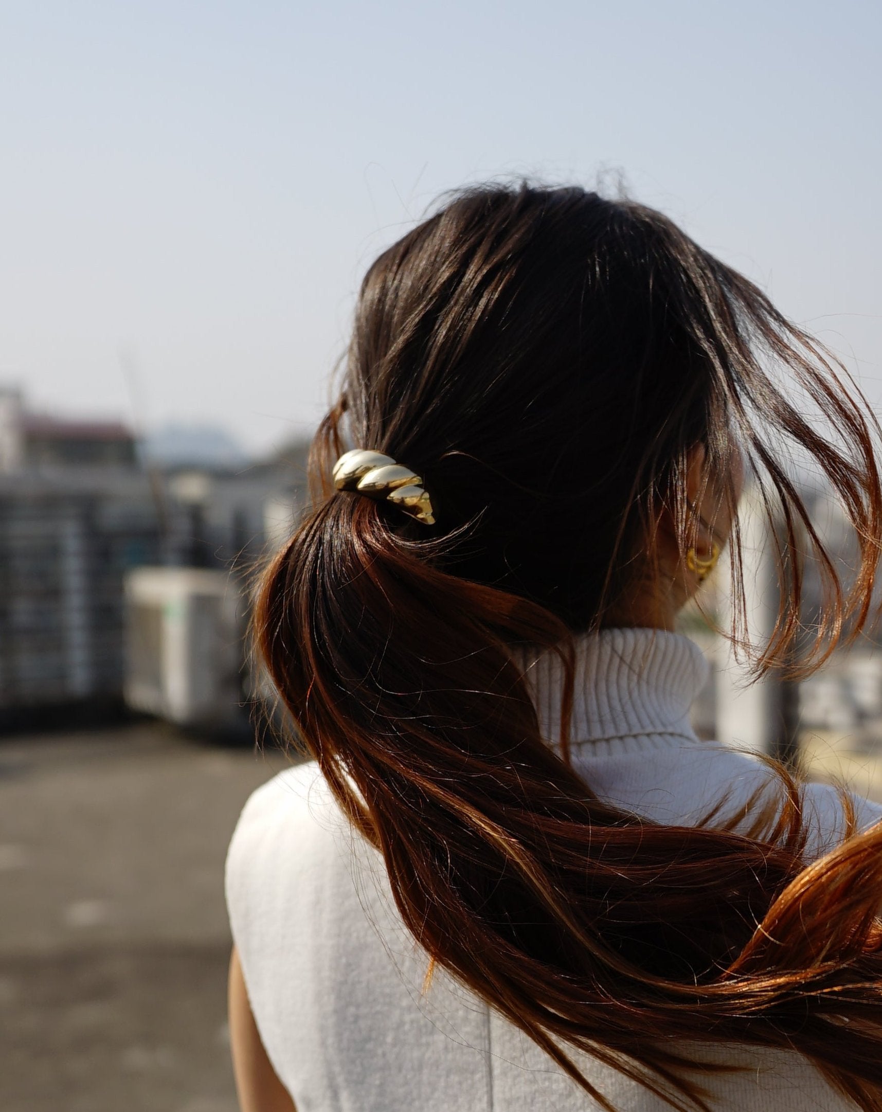 Croissant Pony Cuff