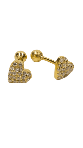 Heart Studs