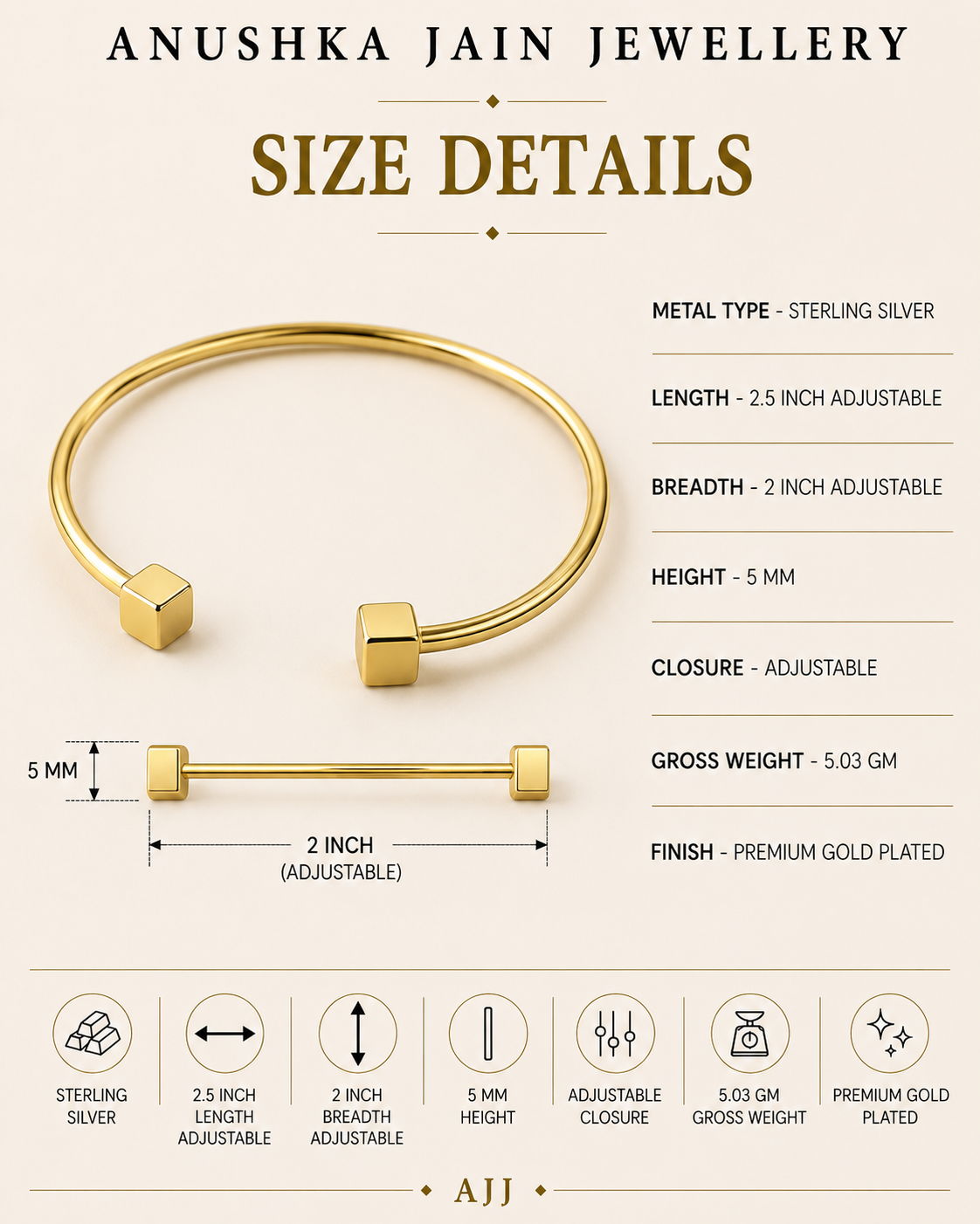Thin bracelets
