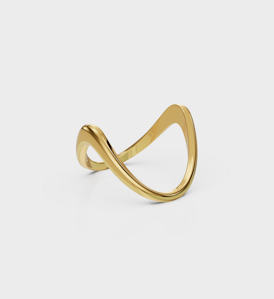 V Shaped Ring