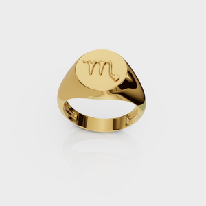 Zodiac Signet Ring