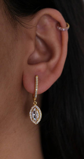 Marquise Diamond Earrings