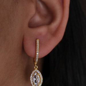 Marquise Diamond Earrings