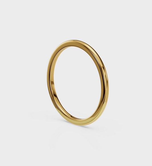 Sleek Ring Yellow Gold