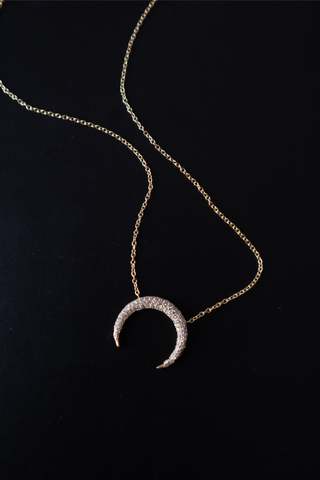 Horseshoe Diamond Necklace