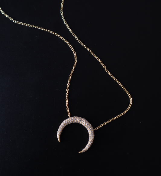 Horseshoe Diamond Necklace