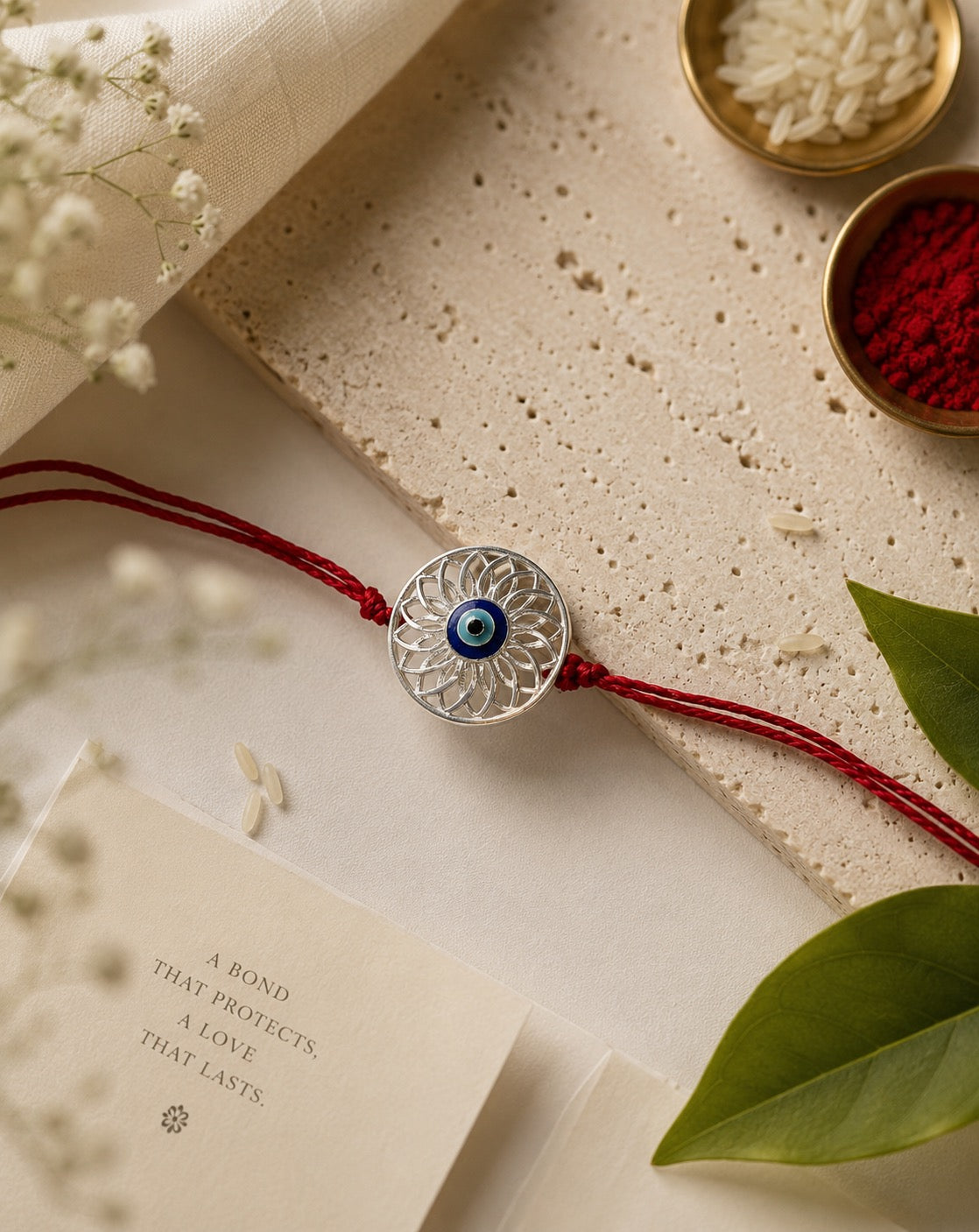 Evil Eye Chakra Rakhi