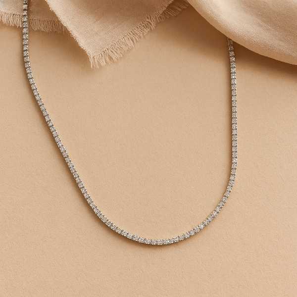 AJJ's Tennis Choker-Necklaces-Anushka Jain Jewellery