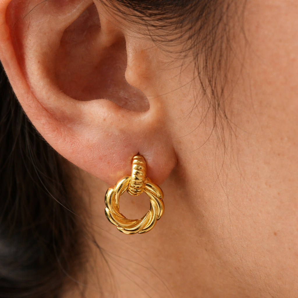 Allure Hoops-Hoops-Anushka Jain Jewellery