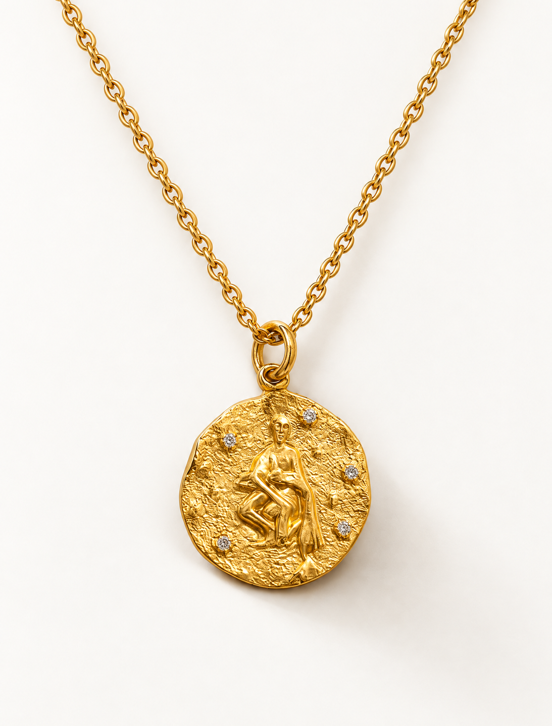 Aquarius Zodiac Necklace
