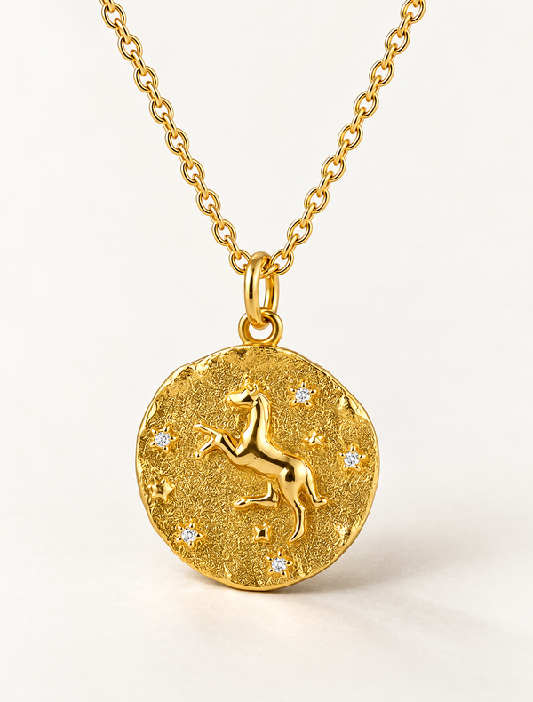 Aries Zodiac Necklace