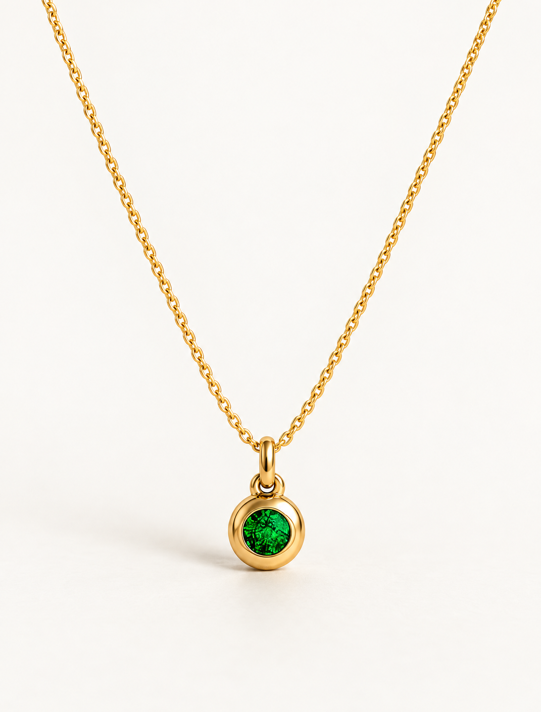 August Birthstone Necklace
