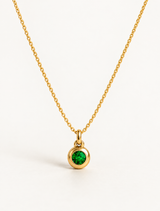 August Birthstone Necklace