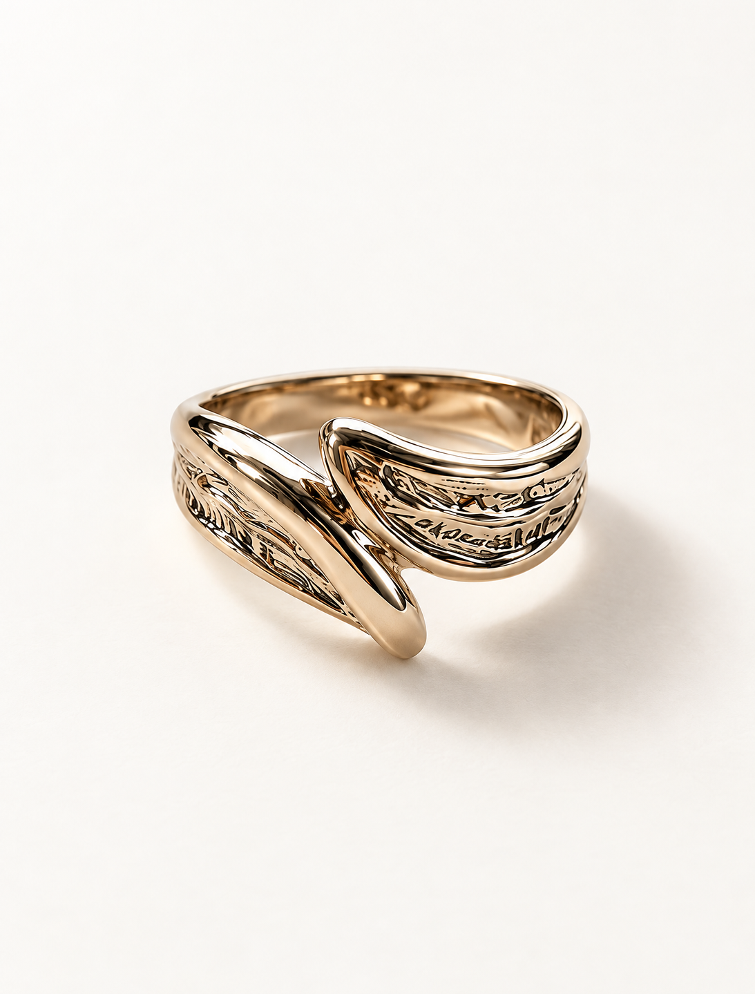 Aurelia Feather Wrap Ring