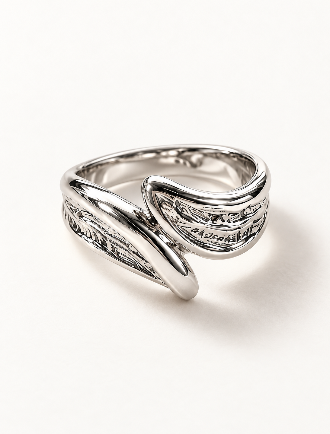 Aurelia Feather Wrap Ring
