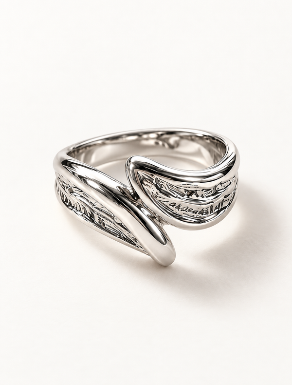 Aurelia Feather Wrap Ring