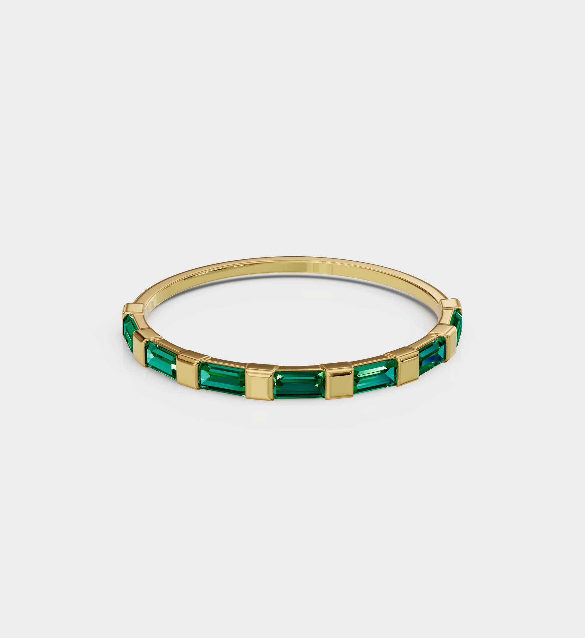 Emerald Baguette Bliss Ring