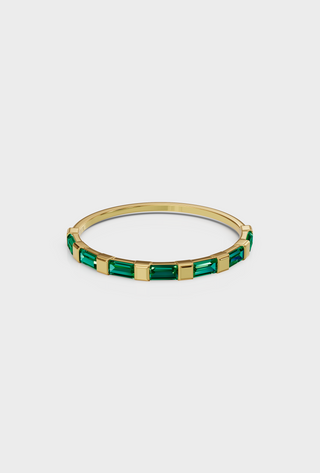 Emerald Baguette Bliss Ring