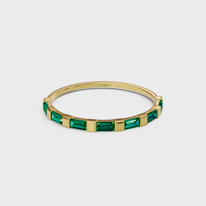 Emerald Baguette Bliss Ring