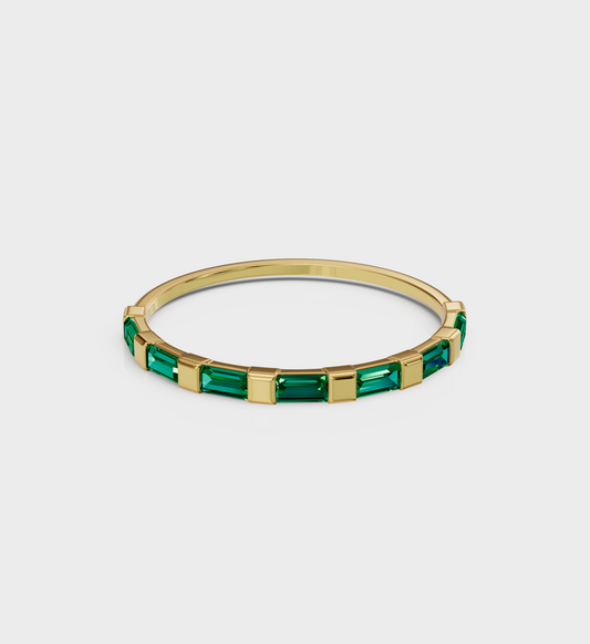 Emerald Baguette Bliss Ring