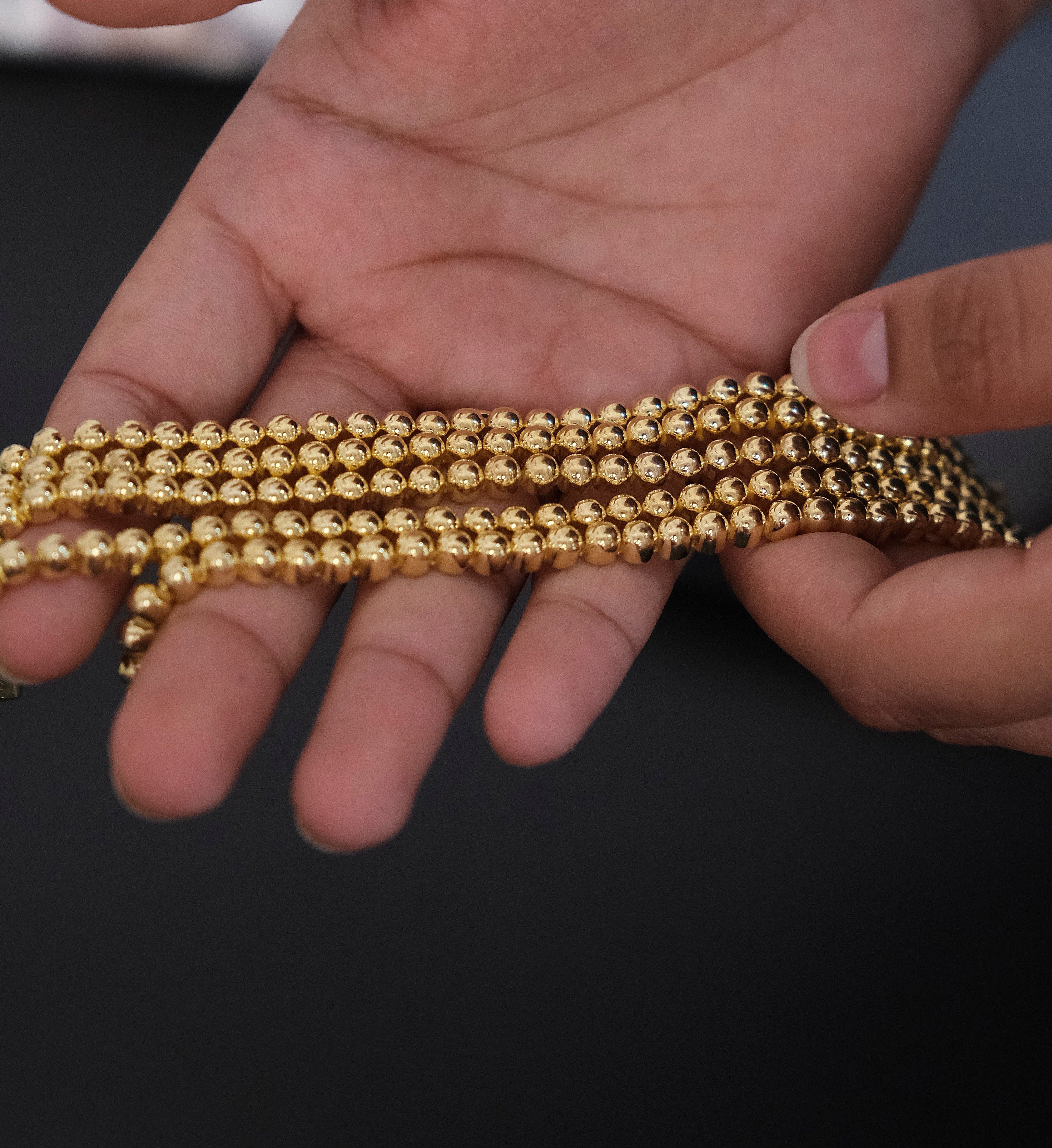 Ball Tennis Bracelet-Bracelets-Anushka Jain Jewellery