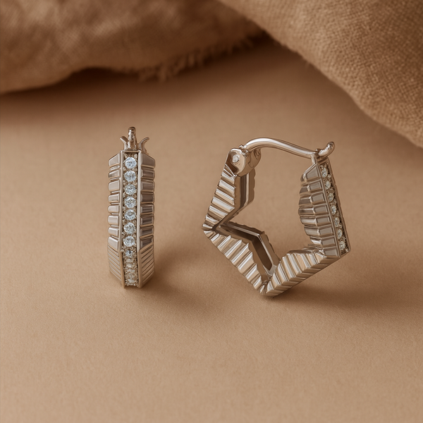 Bella Huggies Hoops-Huggie-Anushka Jain Jewellery