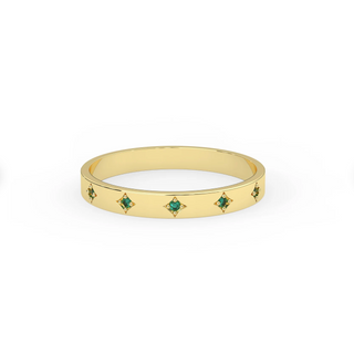 Thick Emerald Band