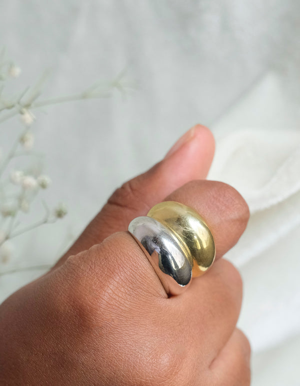 Big Mound Ring-Rings-Anushka Jain Jewellery