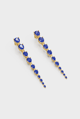 Celestial Blue Danglers Earrings