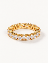 Blushing Heart Eternity Ring