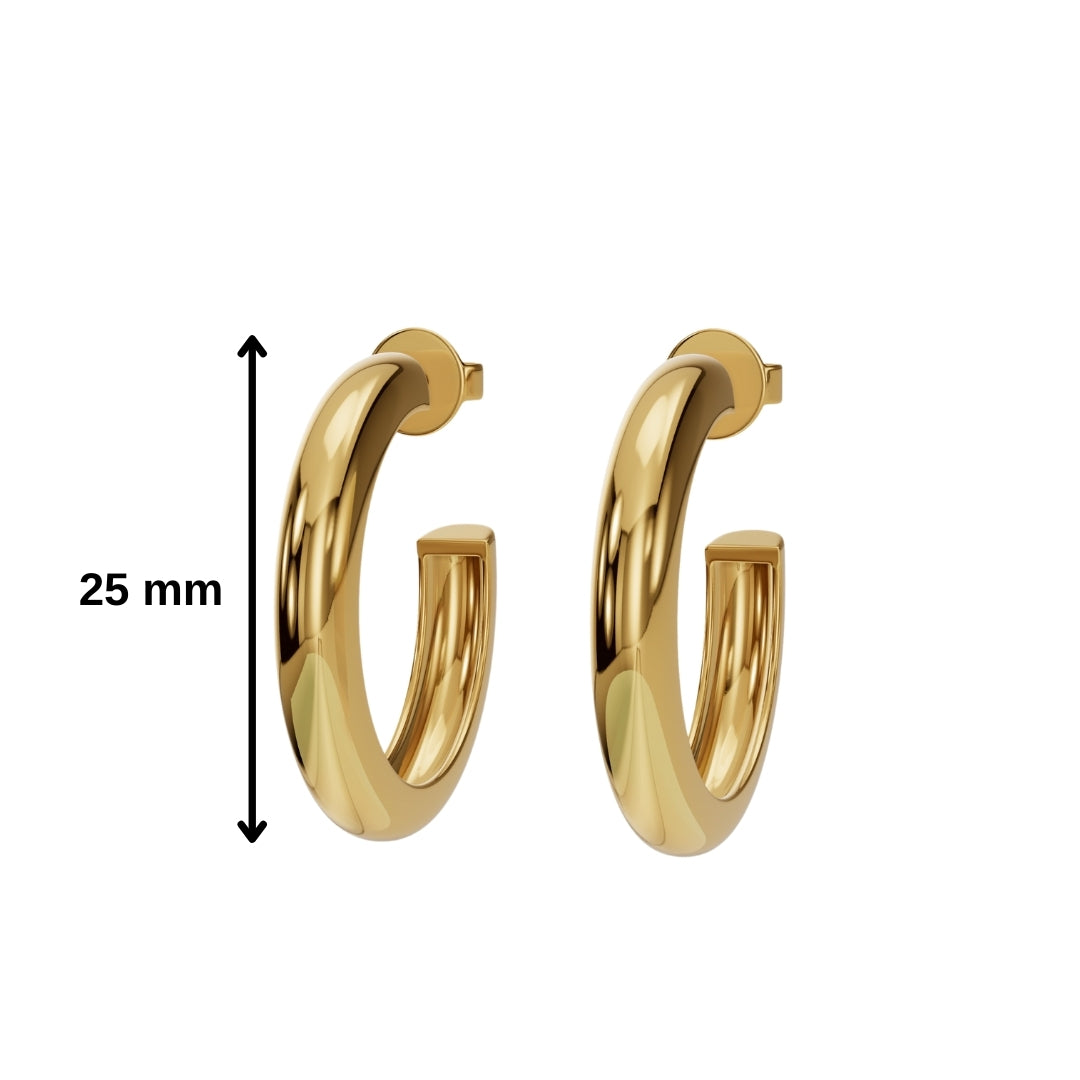 Bold Hoops-Hoops-Anushka Jain Jewellery