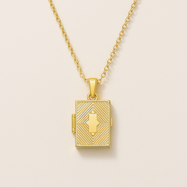 Book Picture Locket-Lockets-Anushka Jain Jewellery