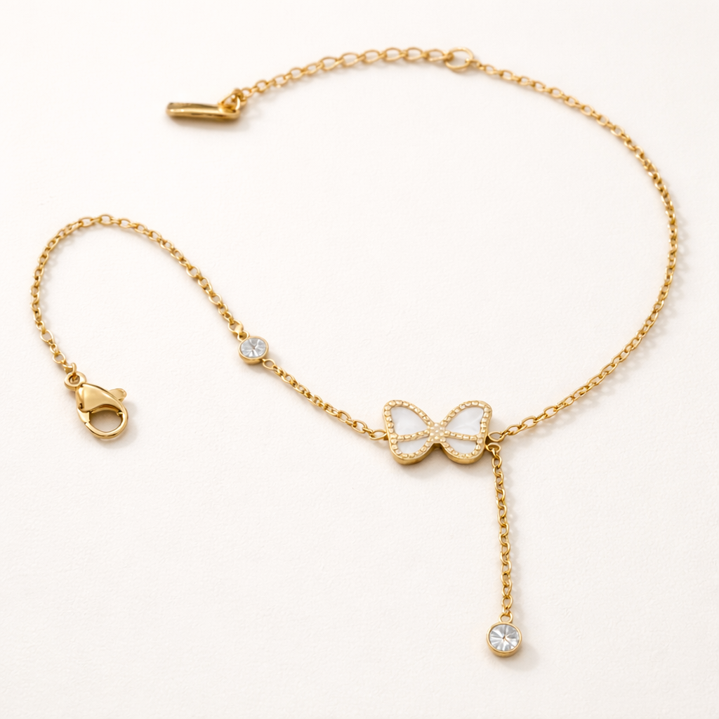 Bow Charm Bracelet-Anushka Jain Jewellery