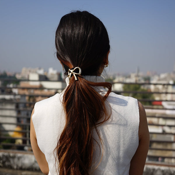 Bow Pony Cuff-Anushka Jain Jewellery