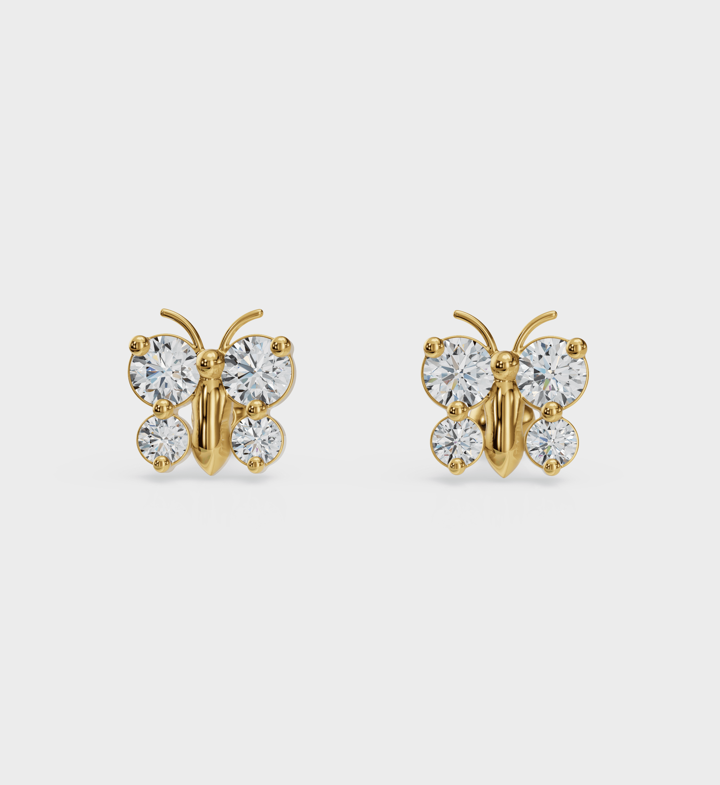 Butterfly Studs-Studs-Anushka Jain Jewellery