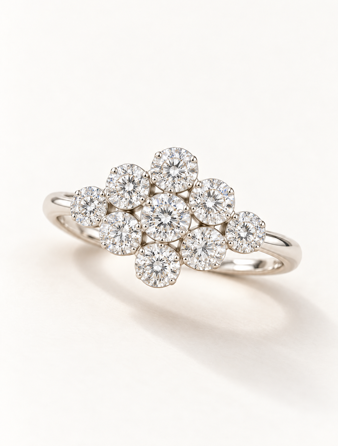 Celeste Bloom CZ Ring