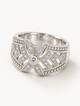 Celeste Bloom Statement Ring