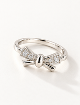 Celeste Bow CZ Ring