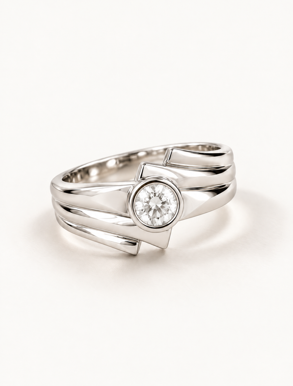 Celeste Orbit CZ Ring