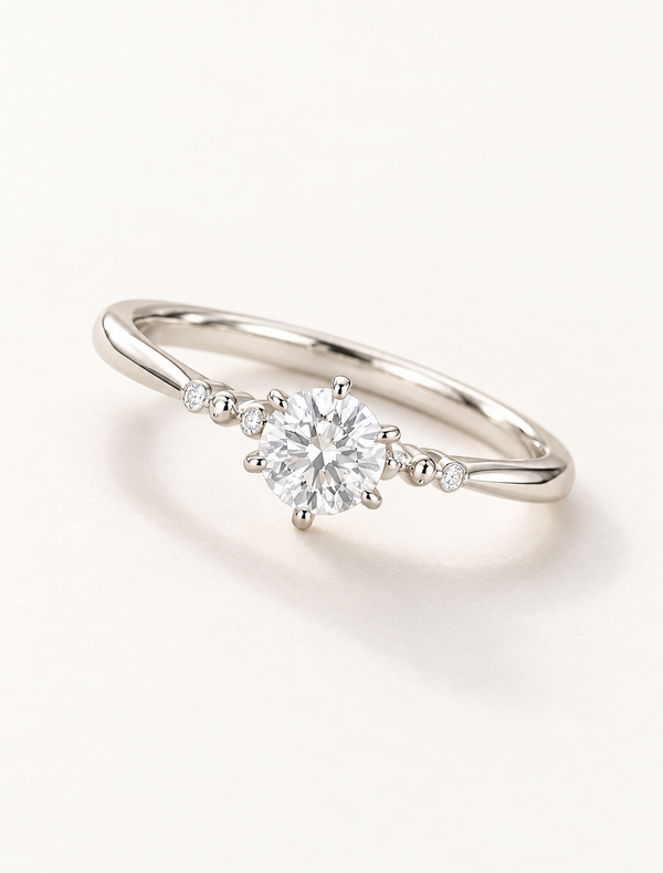 Celeste Solitaire Ring