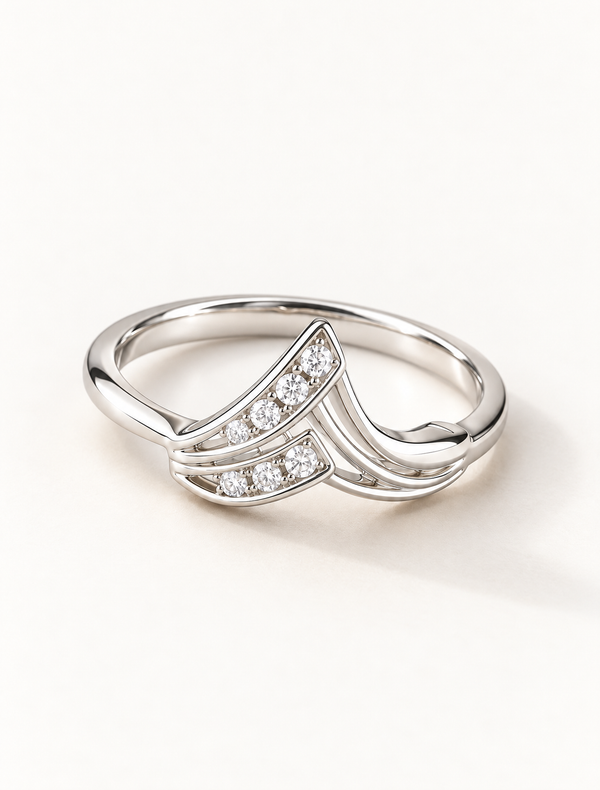 Celeste Wave Ring