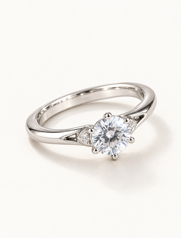 Celestia Solitaire Ring