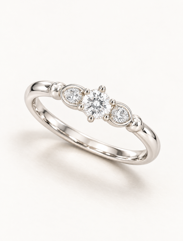 Celestia Trio Spark Ring