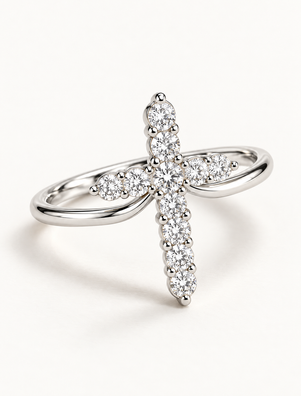 Celestial Cross Ring