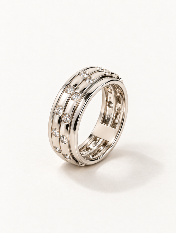 Celestial Orbit Band Ring