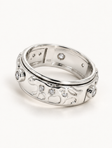 Celestial Orbit Spinner Ring